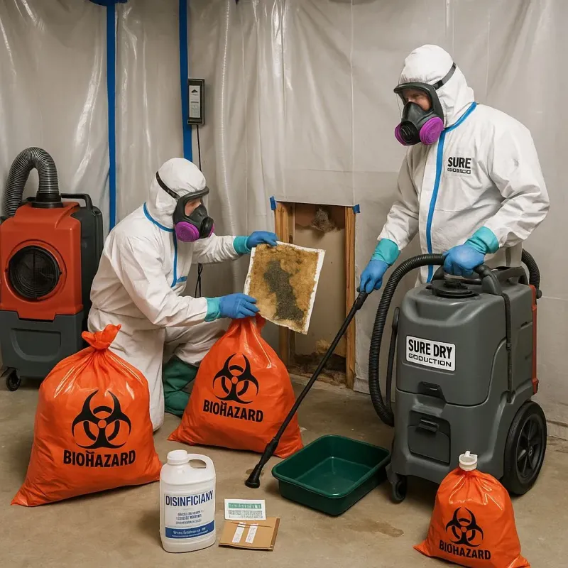Contaminated Water Handling Protocols process in Little River, SC
